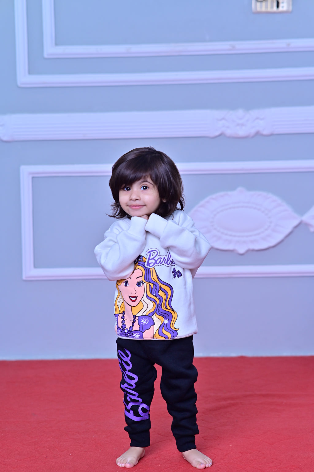 Barbie Fleece Sweatshirt & Trouser