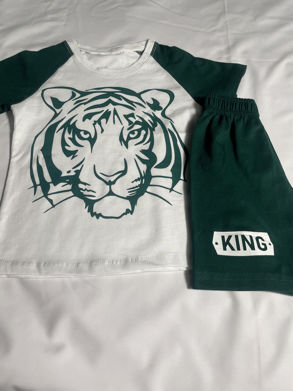 Little King Tiger Raglan Set