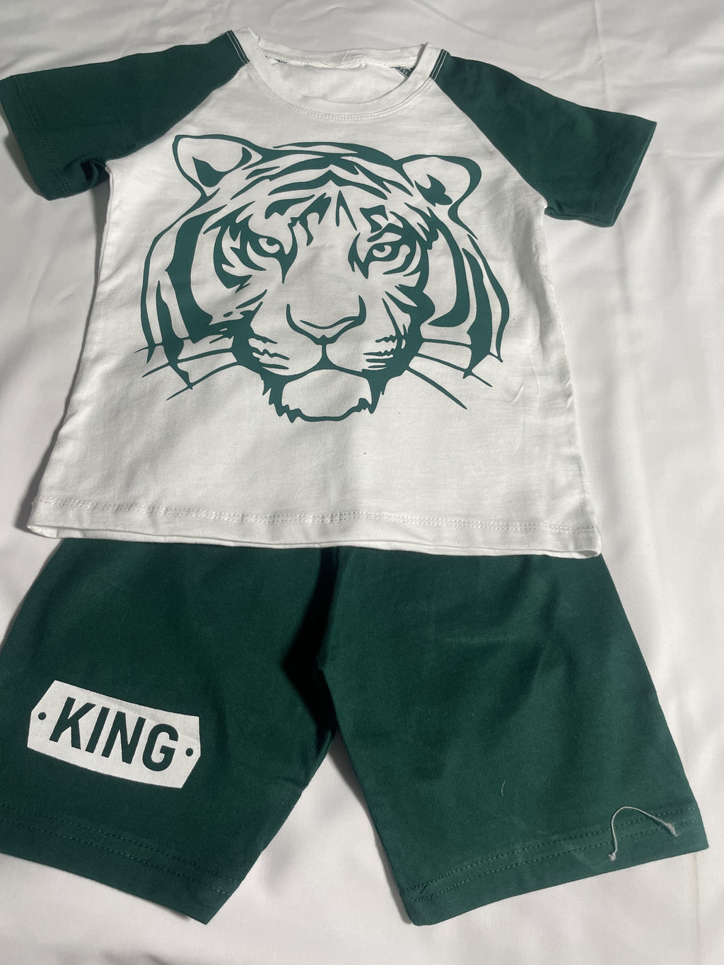 Little King Tiger Raglan Set