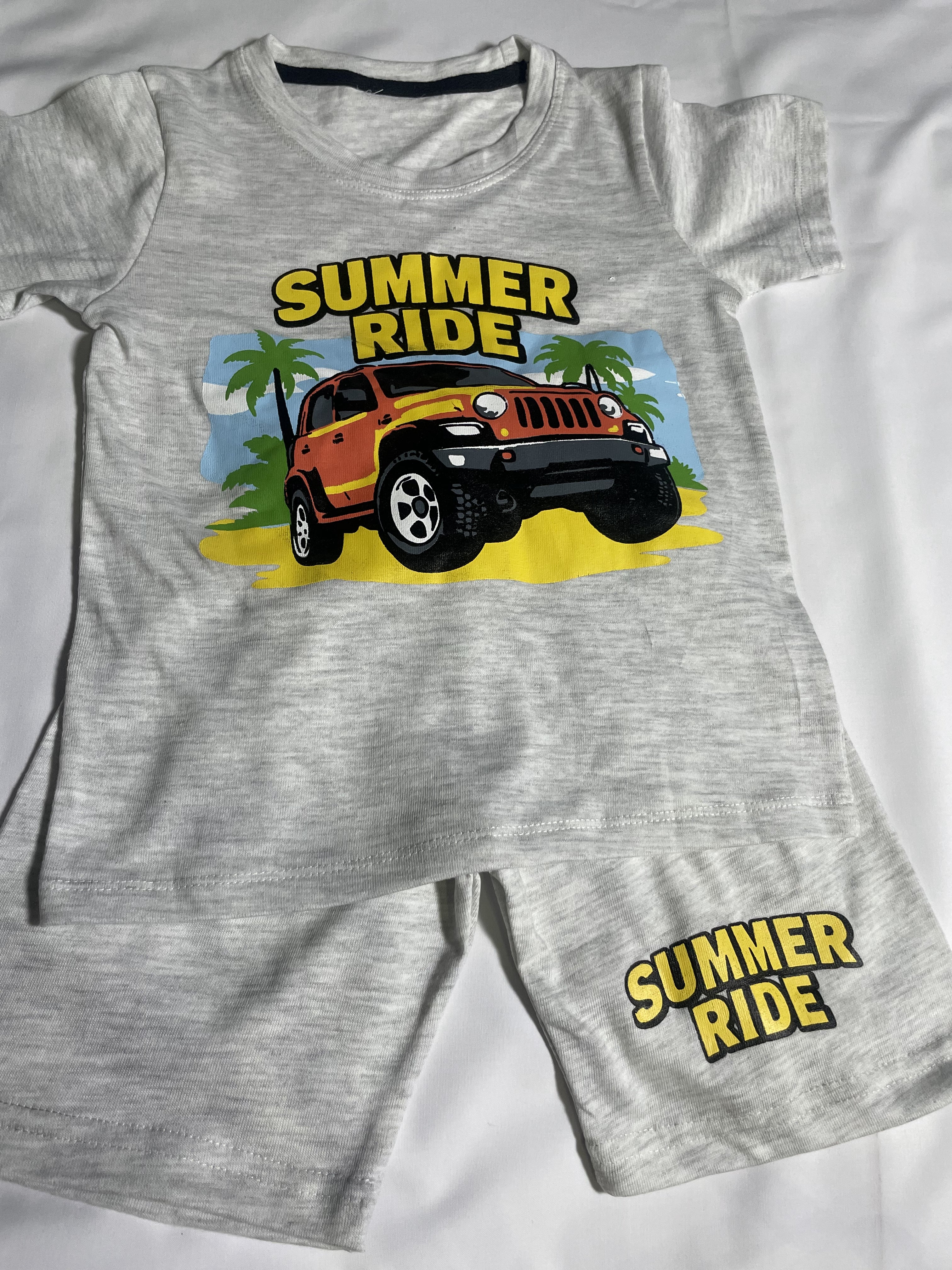 Summer Ride" Off-Road Shorts Set