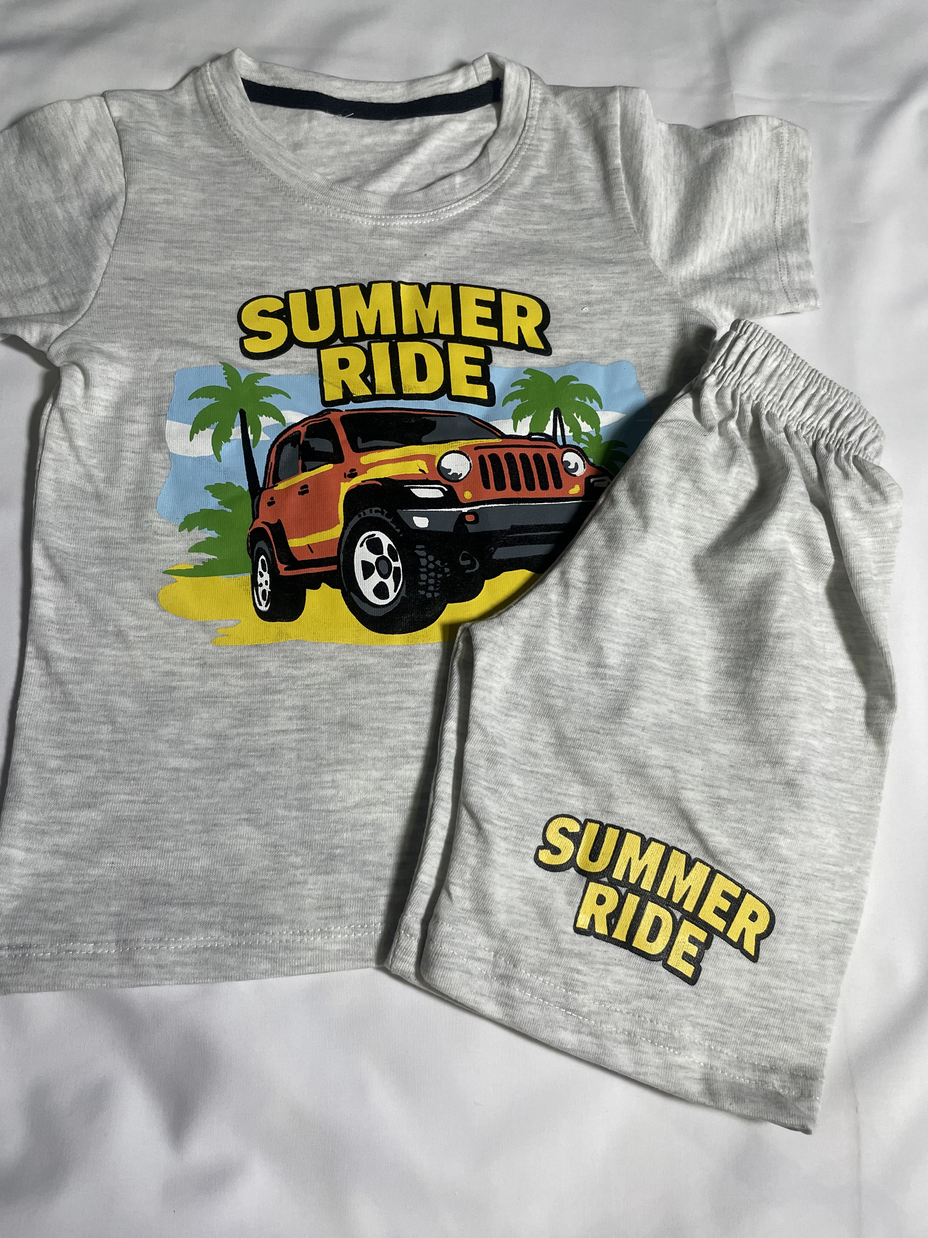 Summer Ride" Off-Road Shorts Set
