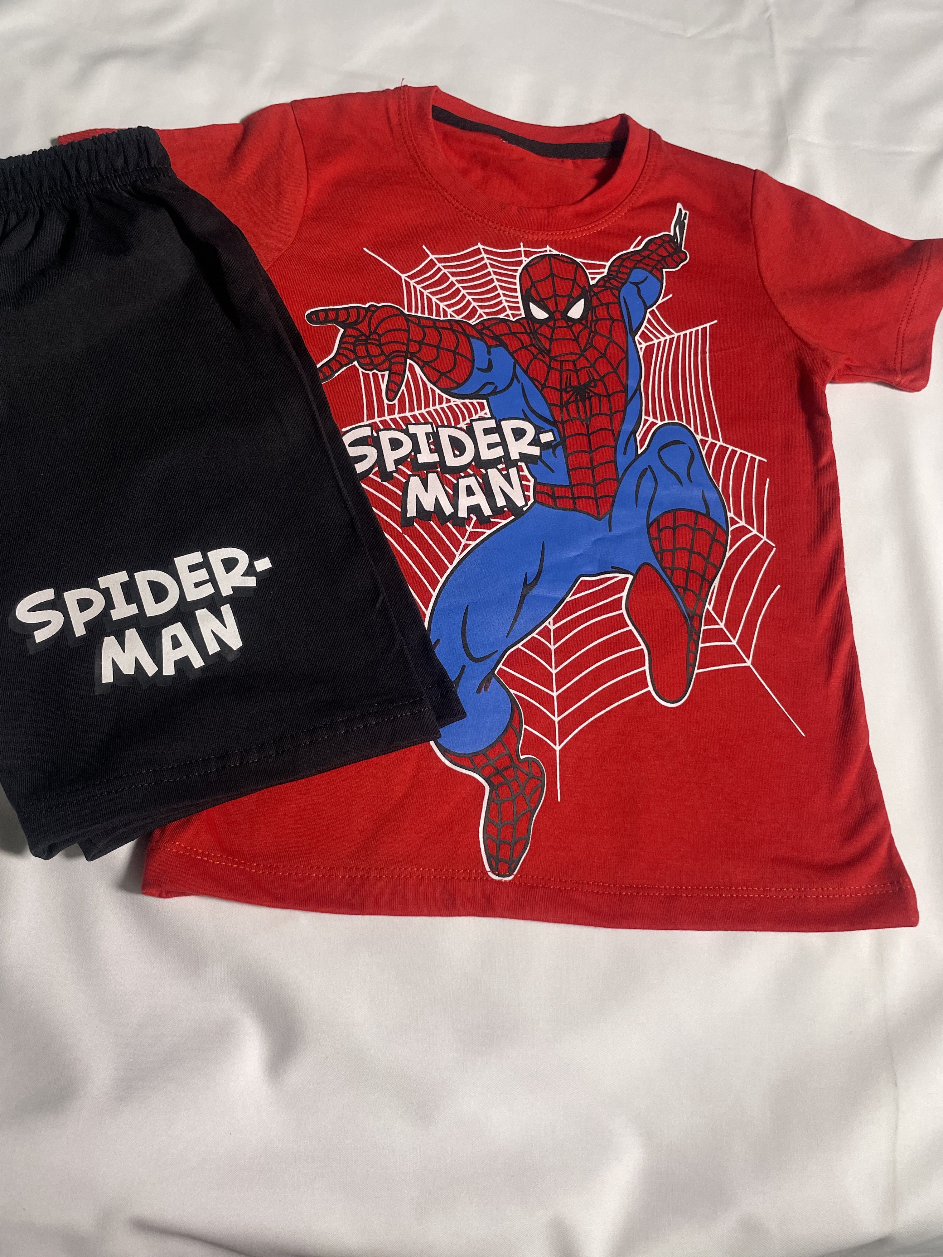 Kids Spider-Man Web-Slinger Shorts Set