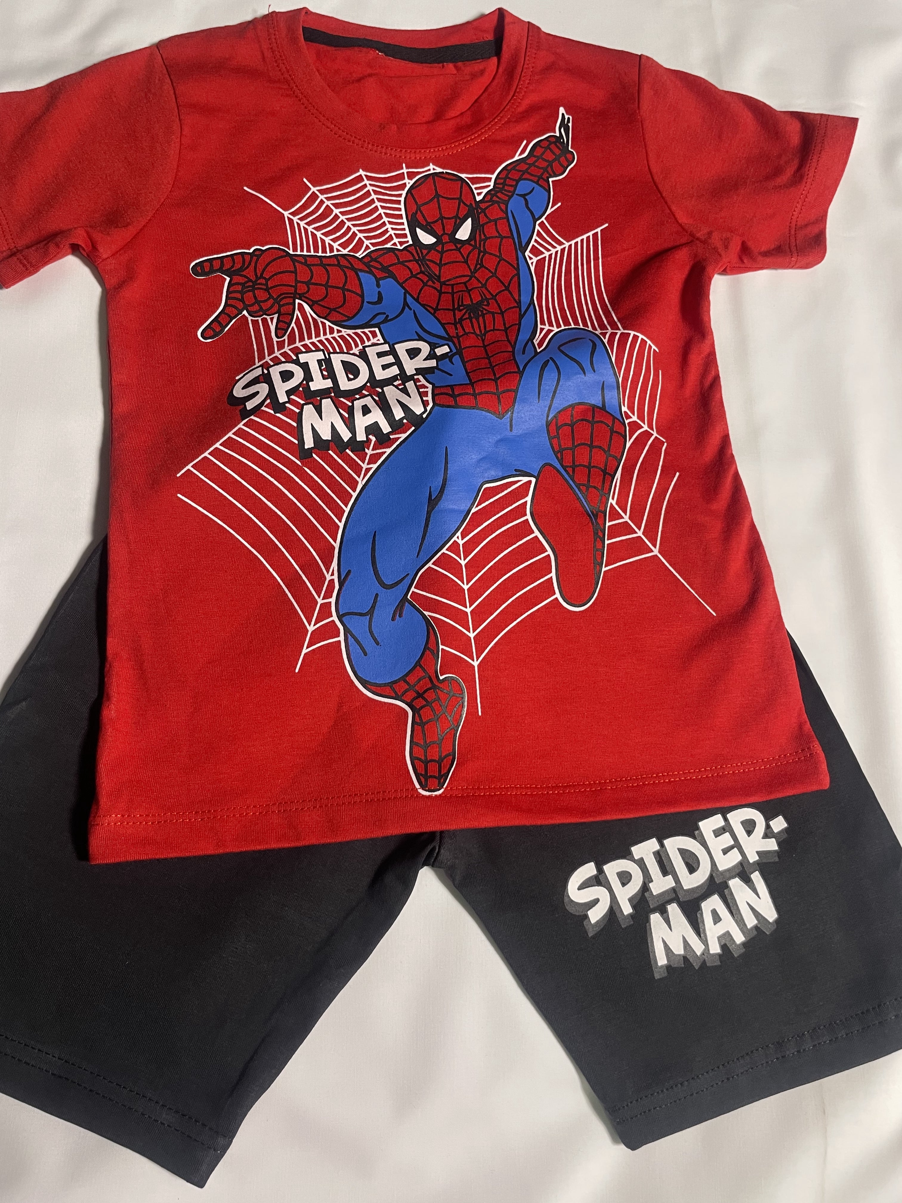 Kids Spider-Man Web-Slinger Shorts Set
