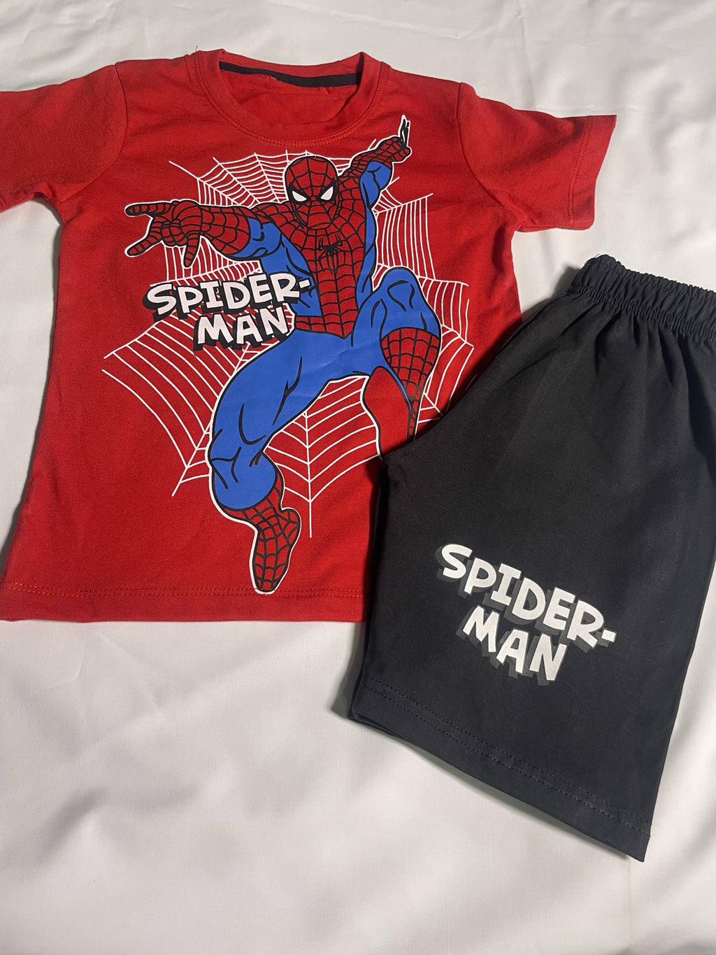 Kids Spider-Man Web-Slinger Shorts Set