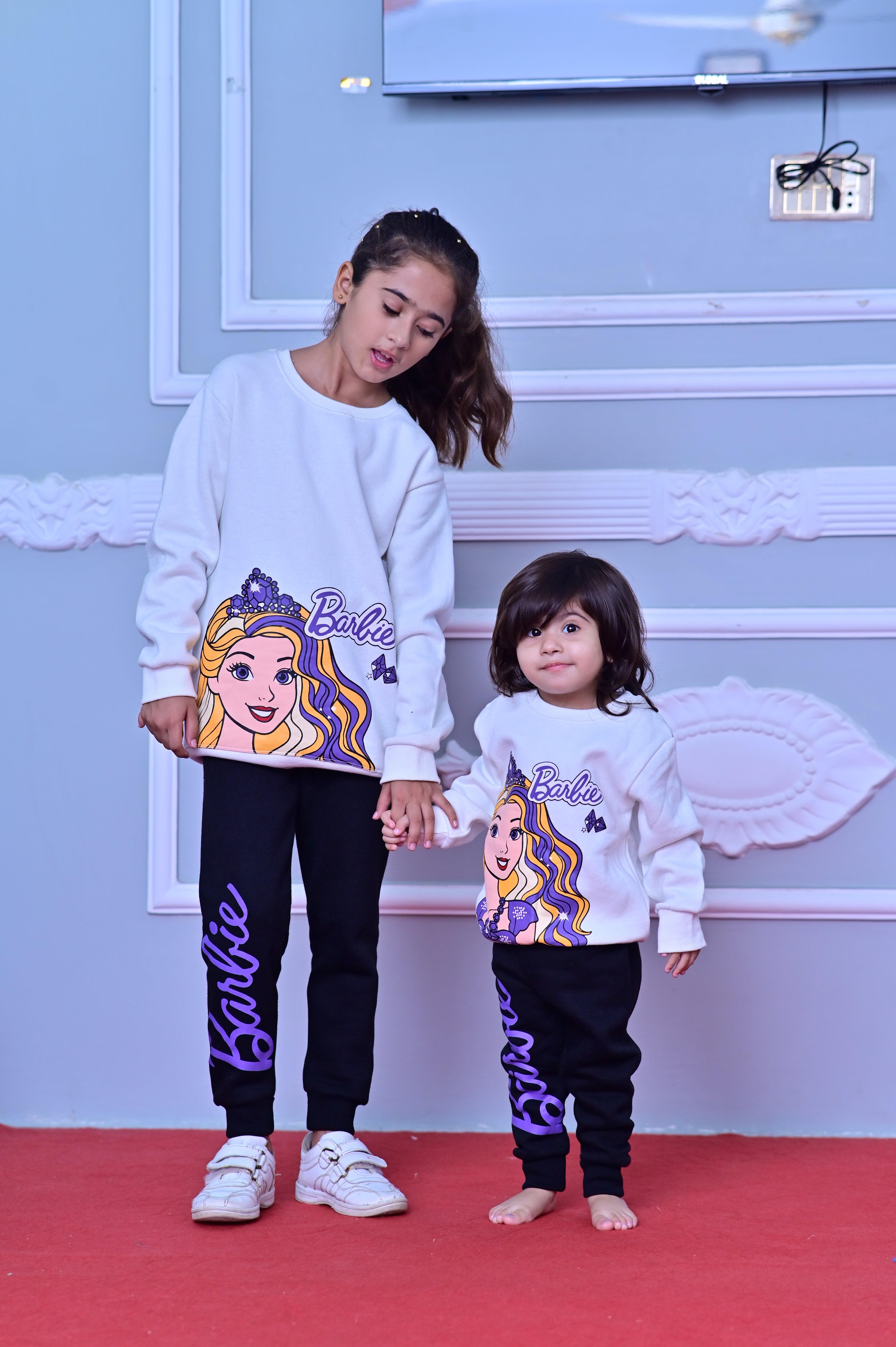 Barbie Fleece Sweatshirt & Trouser